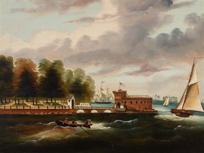 Lot 15 - Thomas Chambers English/American, 1808-1866/69...