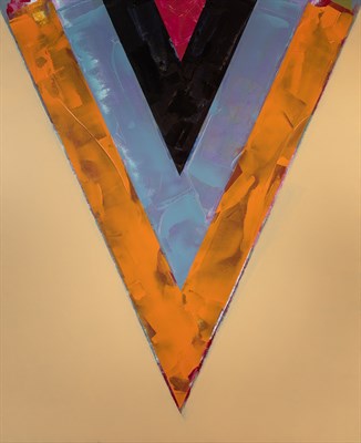 Lot 1008 - Kenneth Noland American, 1924-2010 Sand Glass,...