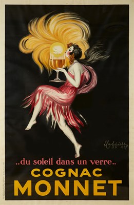 Lot 25 - Leonetto Cappiello (1875-1942) COGNAC MONNET...