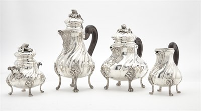 Lot 281 - Italian Silver Tea and Coffee Service...