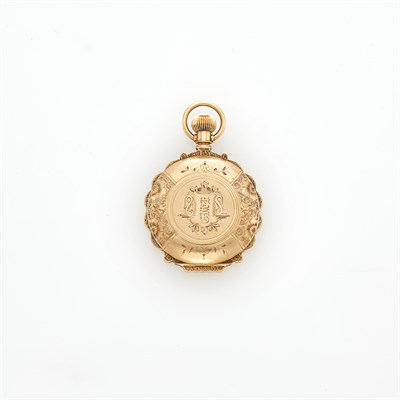 Lot 1194 - Waltham Gold Hunting Case Pocket Watch