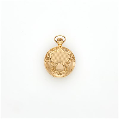 Lot 1193 - Waltham Lady's Gold Hunting Case Pendant-Watch