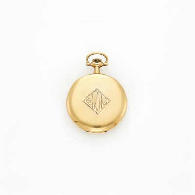 Lot 1219 - E. Howard Watch Co. Gold Open Face Pocket Watch