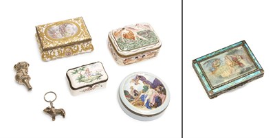 Lot 1041 - Group of Continental Boxes 19th/20th Century...