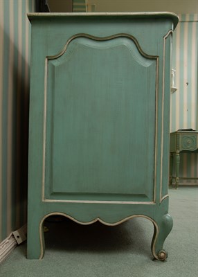 Lot 1067 - Partial Suite of Louis XV Style Painted Wood...