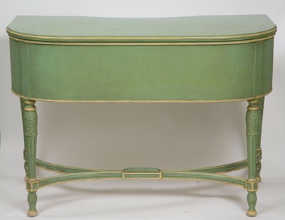 Lot 1060 - Louis XVI Painted Wood Vanity Height 29 inches,...