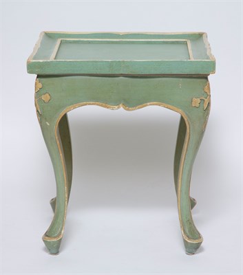 Lot 1080 - Louis XV Style Painted Wood Table 20th Century...