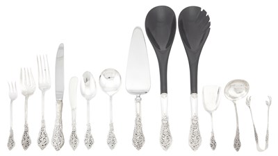 Lot 186 - Reed & Barton Sterling Silver Florentine Lace...