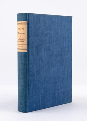 Lot 63 - Eleanor Roosevelt's This I remember
