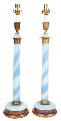 Lot 335 - Pair of Continental Empire Style Gilt-Metal...