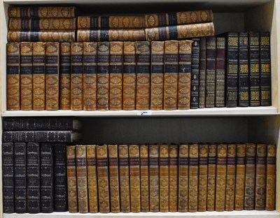 Lot 204 - [BINDINGS] Group of approximately 50 leather...