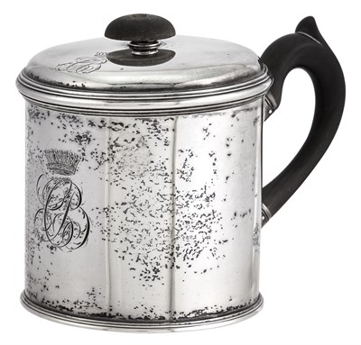 Lot 161 - Russian Silver Shaving Mug Christian Iantzen...