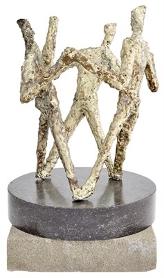 Lot 1033 - John Rood American, 1902-1974 Three Figures...