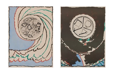 Lot 1027 - Pierre Alechinsky (b. 1927) BORÉALITÉ Two...