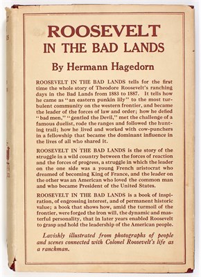 Lot 64 - [ROOSEVELT, THEODORE] HAGEDORN, HERMANN....