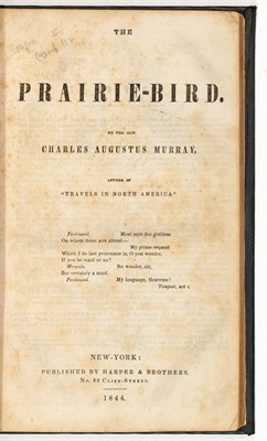 Lot 94 - [AMERICANA-NATIVE AMERICANS] MURRAY, CHARLES...