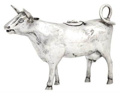 Lot 263 - Dutch Silver Cow Creamer H. Hooijkaas, 20th...