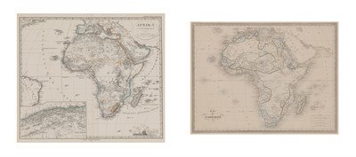 Lot 79 - [MAPS-AFRICA] Two framed maps of Africa. Two...