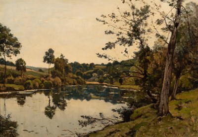 Lot 97 - Henri-Joseph Harpignies French, 1819-1910 Vue...