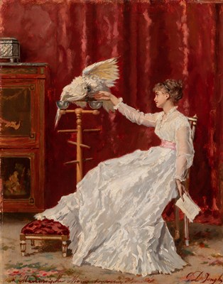 Lot 102 - Attributed to Gustave-Leonhard de Jonghe...