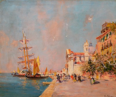 Lot 66 - Raymond Allègre French, 1857-1933 Venice...