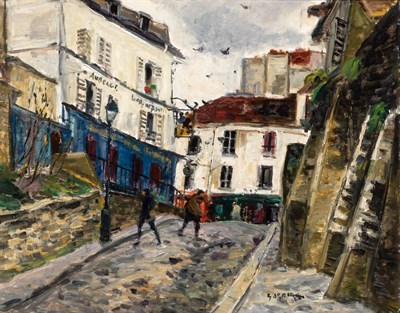 Lot 11 - Gaston Sebire French, 1920-2001 L'Auberge de...