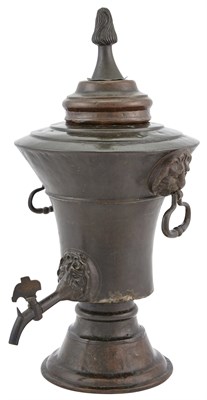 Lot 113 - Italian Copper and Bronze Table Cistern 18th...