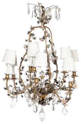 Lot 62 - Rococo Style Gilt-Metal, Porcelain, Tôle, Rock...