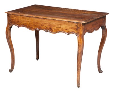 Lot 38 - Provincial Louis XV Walnut Table The...