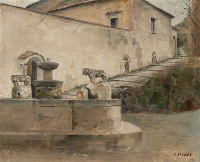 Lot 4 - Carl Vilhelm Holsoe Danish, 1863-1935 The...