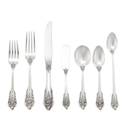 Lot 169 - Wallace Sterling Silver Grande Baroque Pattern...