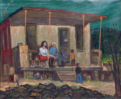 Lot 56 - Albert Pels American, 1910-1998 Tobacco Road...