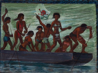 Lot 58 - Albert Pels American, 1910-1998 Crew of the...
