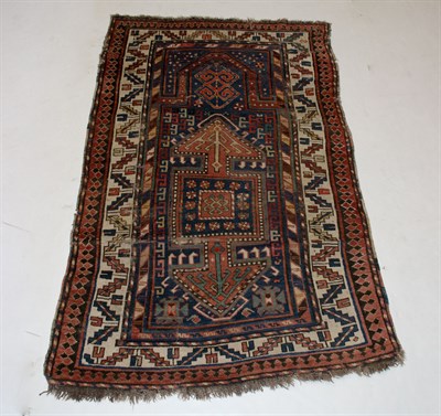 Lot 279 - Kazak Prayer Rug Southwest Caucasus, early...