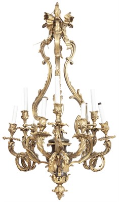 Lot 267 - Louis XV Style Gilt and Patinated Metal...