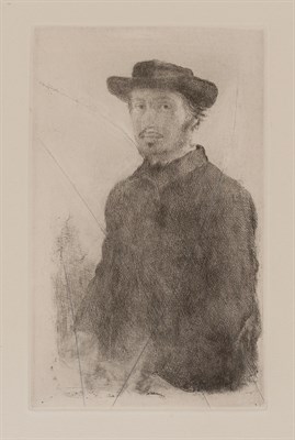 Lot 43 - Edgar Degas (1834-1917) AUTOPORTRAIT (DELTEIL...