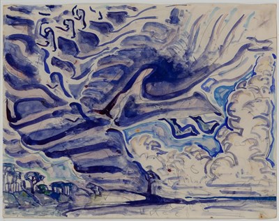 Lot 99 - Walter Anderson American, 1903-1965 Horn...