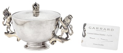 Lot 345 - Garrard Sterling Silver and Partial Gilt...