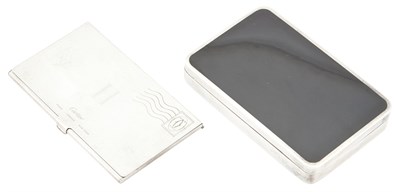 Lot 180 - Tiffany & Co. Black Enameled Sterling Silver...