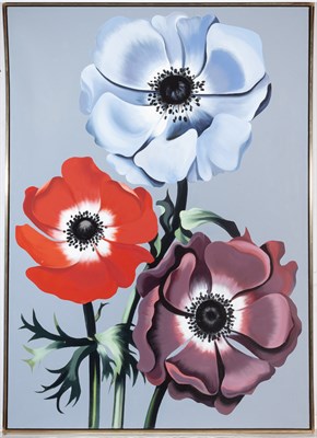 Lot 100 - Lowell Nesbitt American, 1933-1993 Anemone...