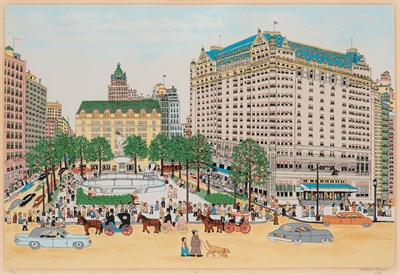 Lot 86 - Vestie B. Davis (1903-1978) THE PLAZA HOTEL...