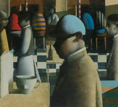Lot 45 - Stephen Mangan Scottish, b. 1964 Waiting, 2001...