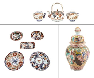 Lot 1094 - Group of Japanese Porcelain Articles 19th...