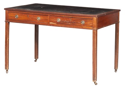 Lot 239 - George III Style Mahogany Writing Table Height...