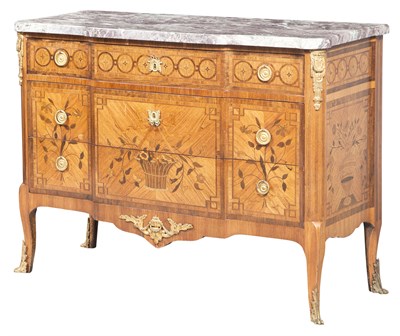 Lot 153 - Louis XV/XVI Transitional Style Gilt-Bronze...