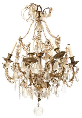 Lot 290 - Louis XVI Style Gilt and Patinated Metal, Rock...