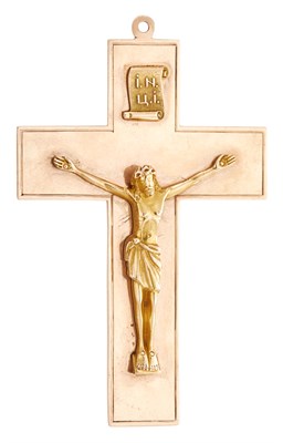 Lot 183 - Russian Gold Pectoral Cross Maker's mark...