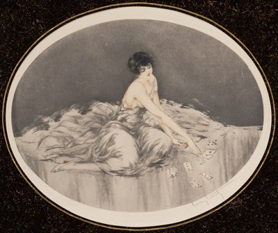 Lot 86 - Louis Icart (1888-1950) SOLITAIRE...