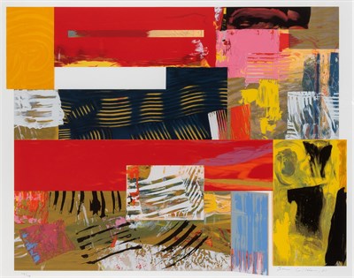 Lot 65 - Sam Gilliam (b. 1933) UNTITLED (LINCOLN CENTER...