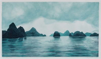 Lot 67 - April Gornik (b. 1953) HALANG BAY Cotton base...
